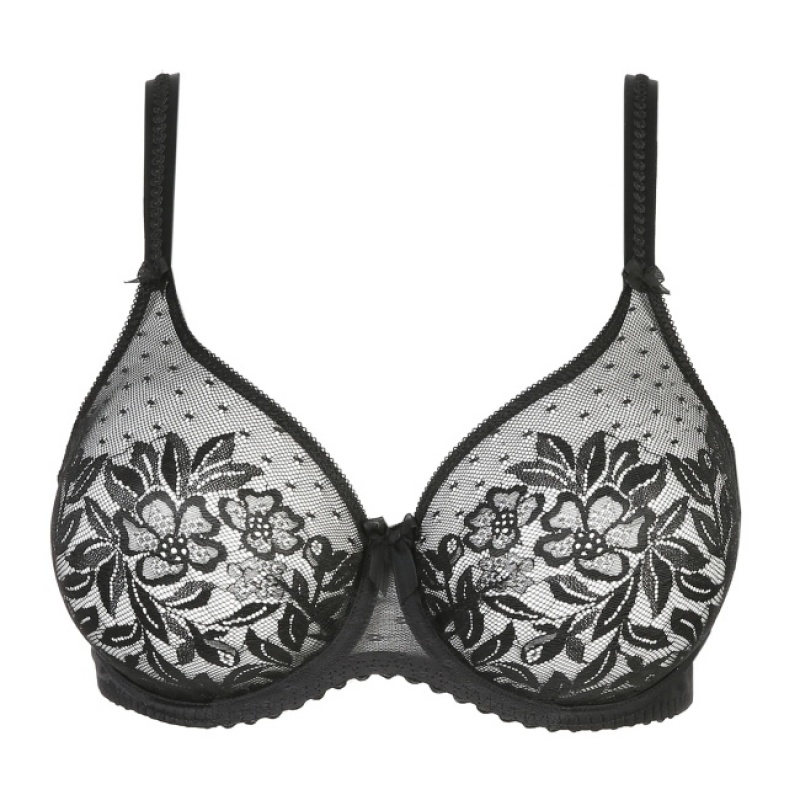 Prima Donna Divine Rintaliivit Mustat | FKYMJT190