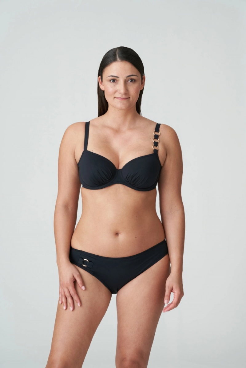 Prima Donna Swim Damietta Bikinipohjat Mustat | EQALKZ520