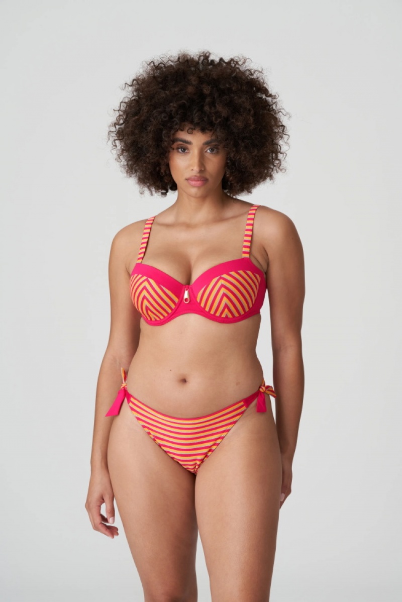 Prima Donna Swim La Concha Bikini Topit Punainen | YBCOJW923