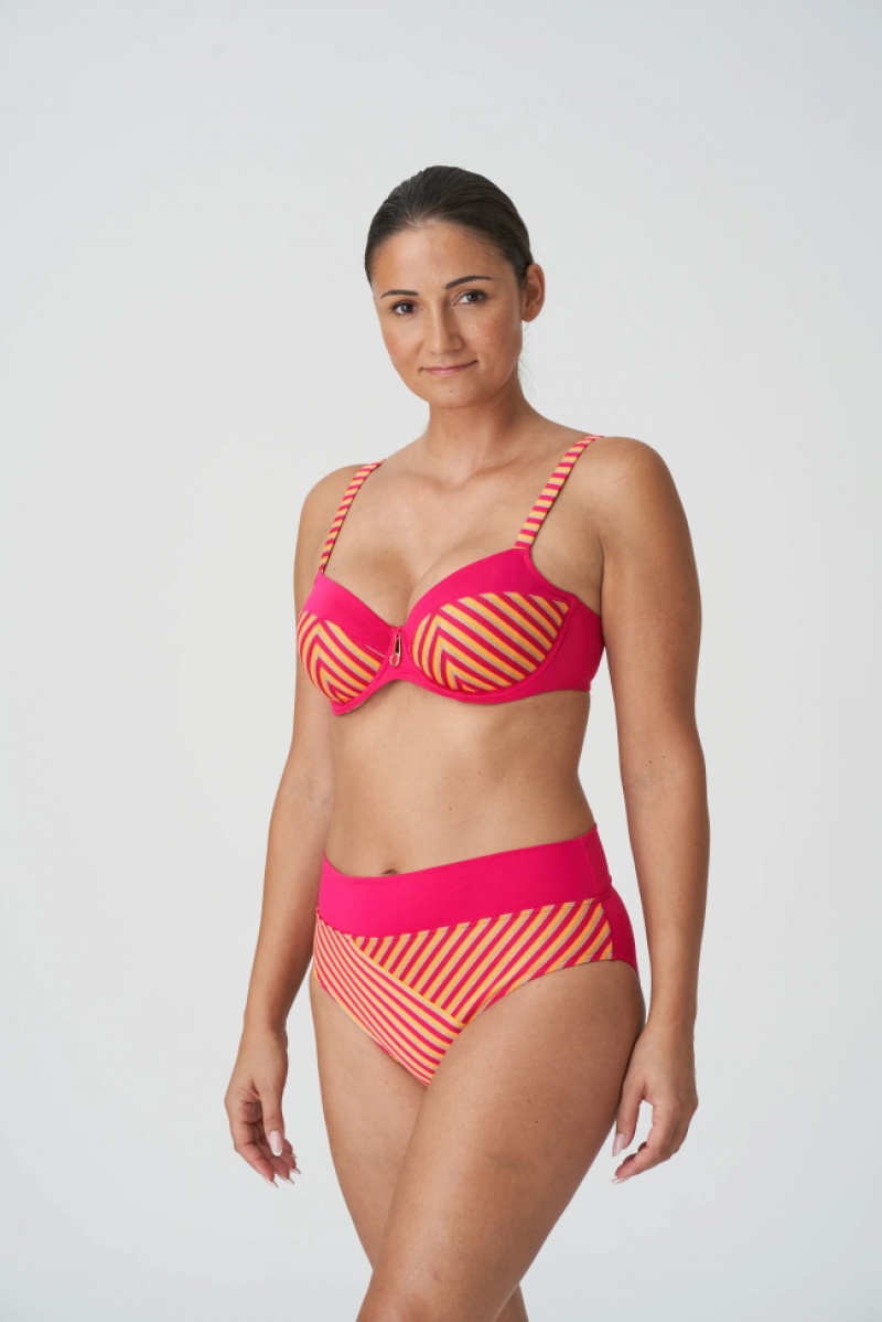 Prima Donna Swim La Concha Bikini Topit Punainen | EGAVKB134