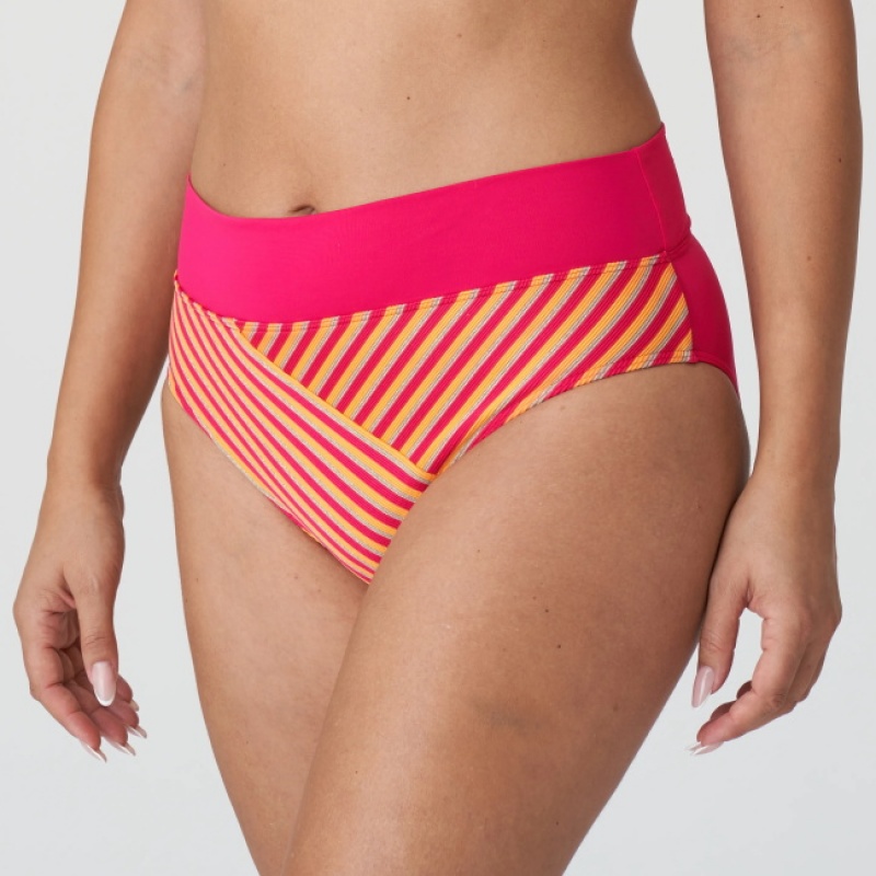 Prima Donna Swim La Concha Bikinipohjat Punainen Oranssi | LWIXVN598