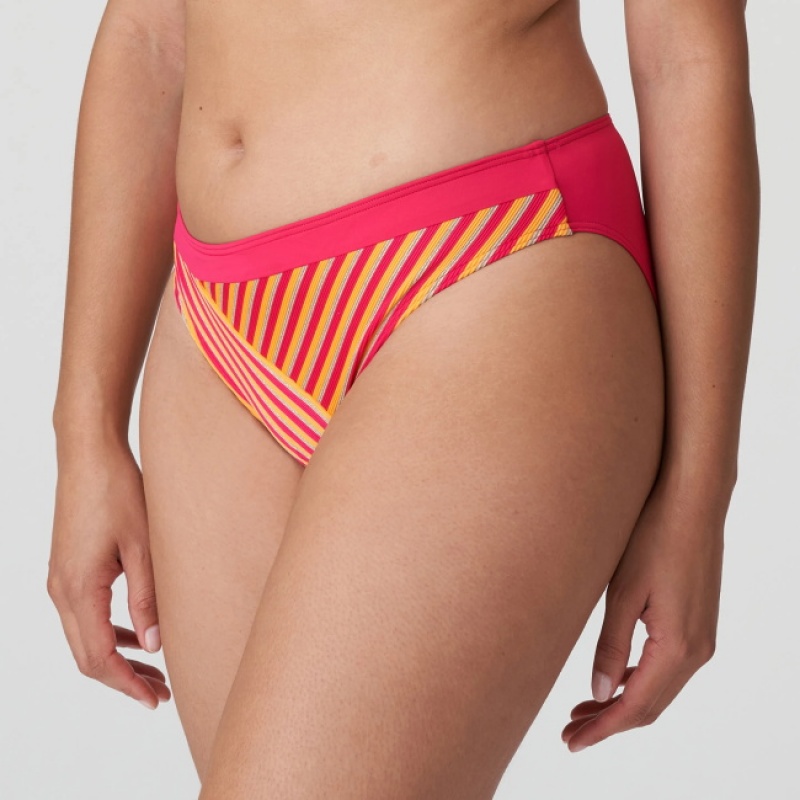 Prima Donna Swim La Concha Bikinipohjat Punainen Oranssi | OWBUFQ038