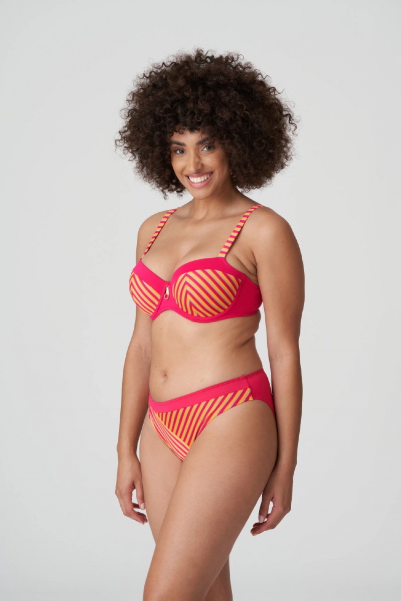 Prima Donna Swim La Concha Bikinipohjat Punainen Oranssi | OWBUFQ038