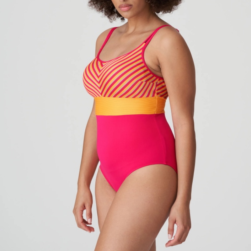 Prima Donna Swim La Concha Uimapuvut Punainen | IJKFZN308